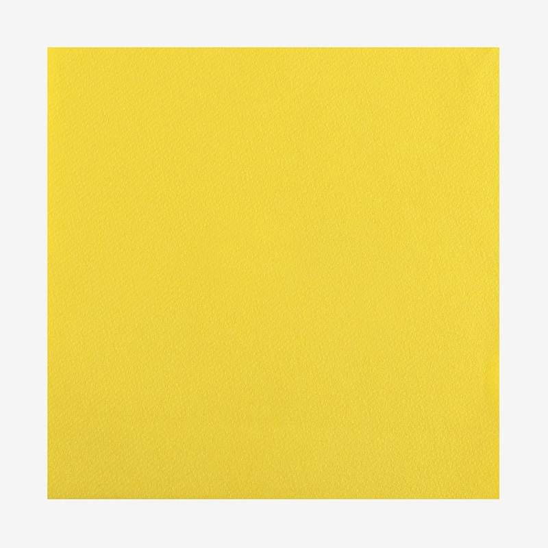 Serviettes en papier : 20 serviettes jaunes