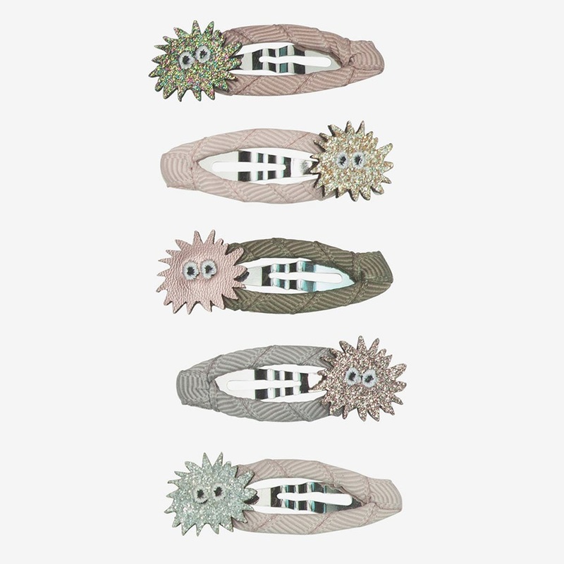 5 Barrettes monstres