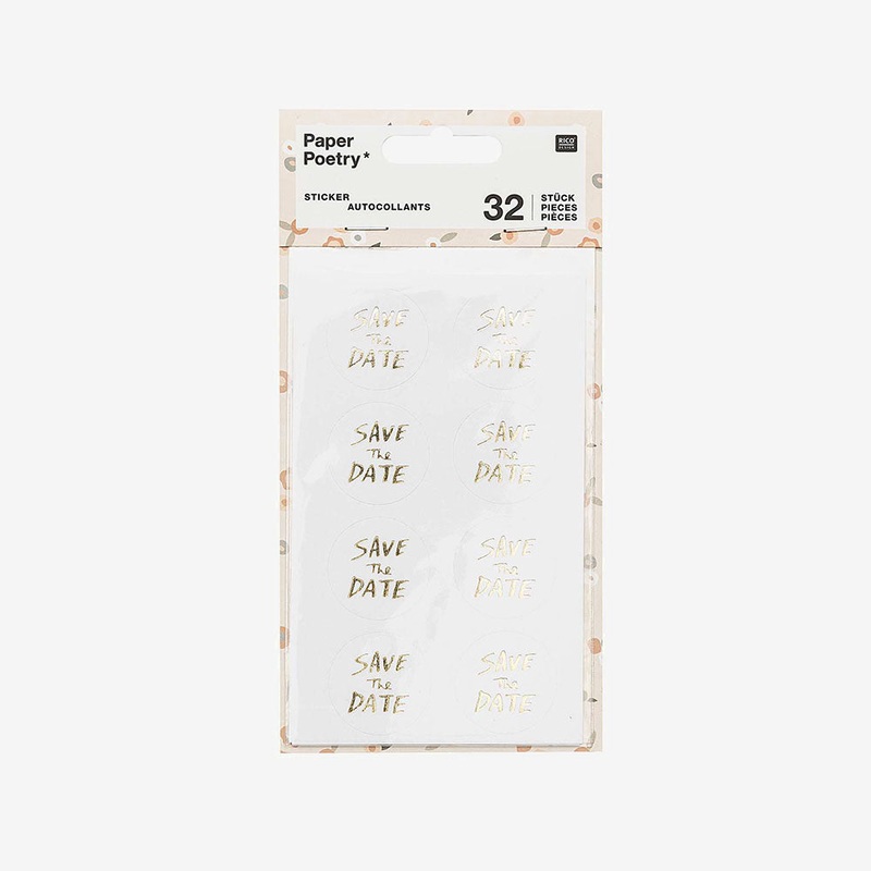 Stickers save the date dor