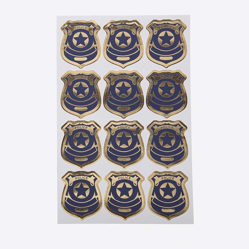 24 stickers badge police