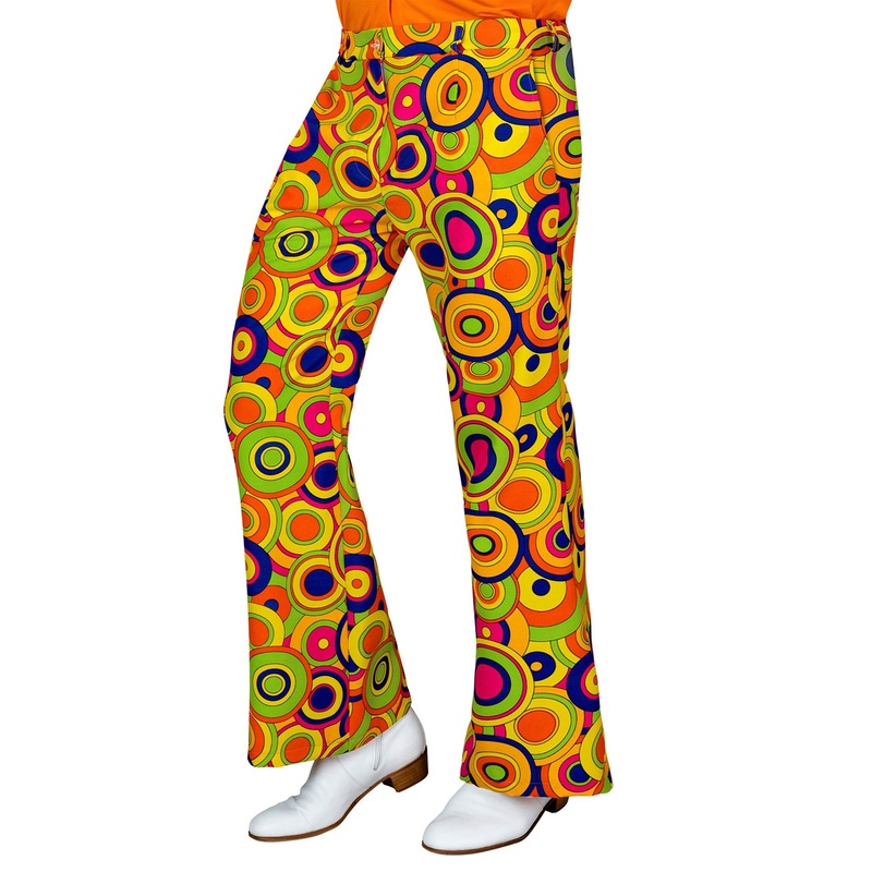 70's Groovy Disco Trousers Circles