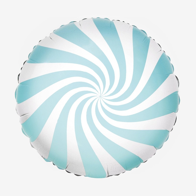 Ballon bonbon bleu