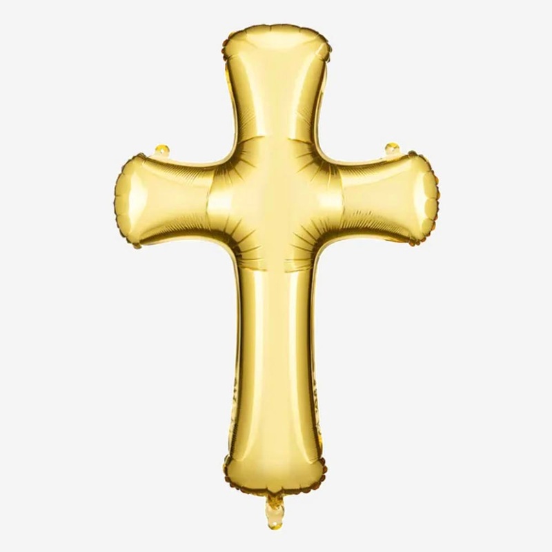 Ballon croix dore