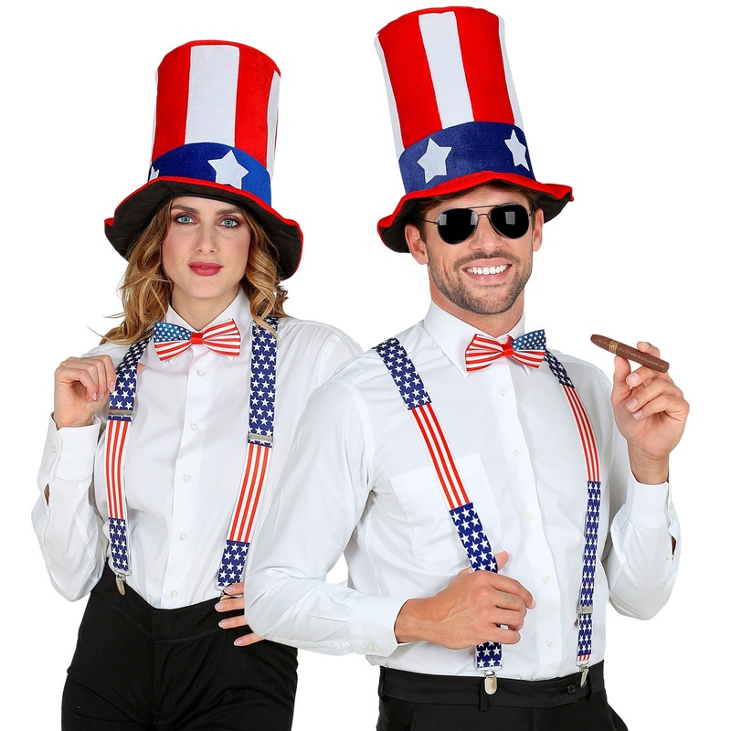 USA Braces & Bow Tie Kit