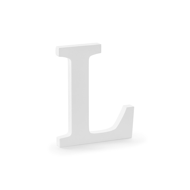Wooden Letter L Wedding Decor