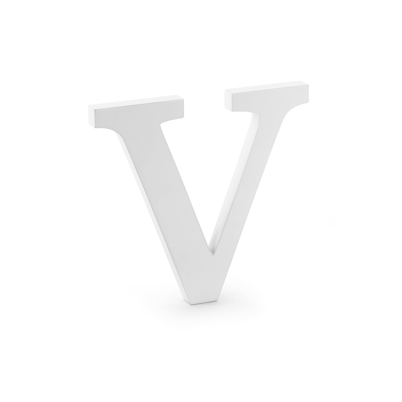 Wooden Letter V