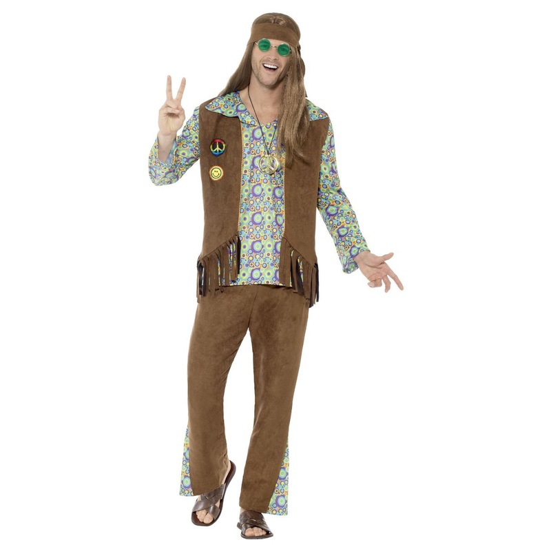 60's Hippie Costume Men's