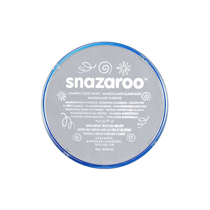 Snazaroo Face And Body Paint Light Grey