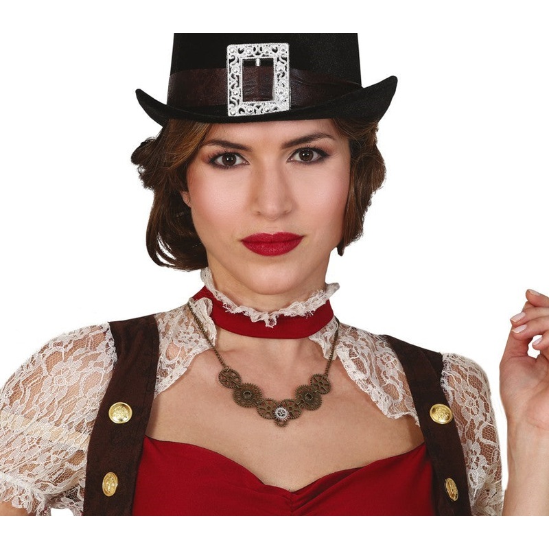 Steampunk Gear Necklace