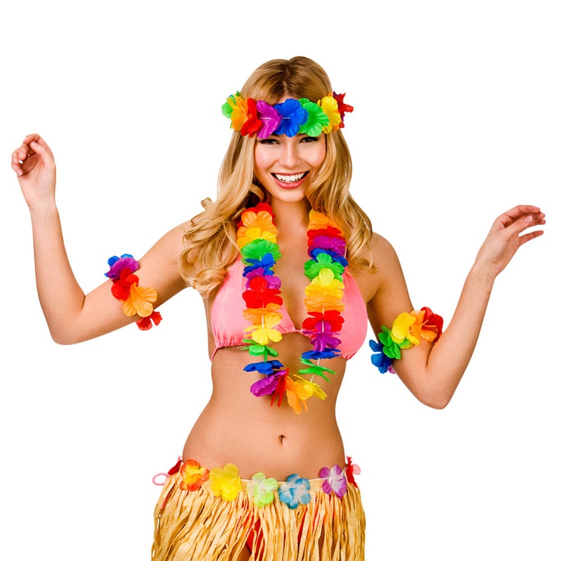 Waikiki Hawaiian Lei Set