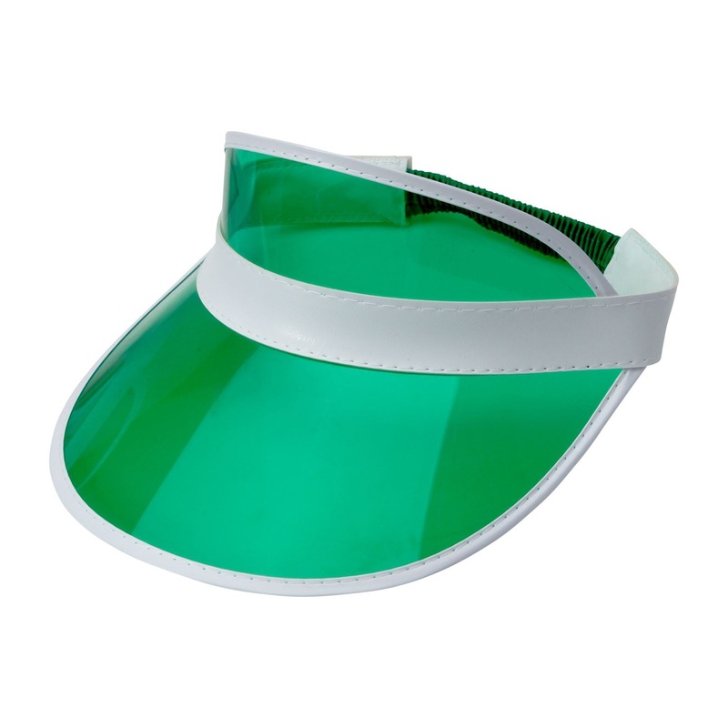 80's Sun Visor Hat Green