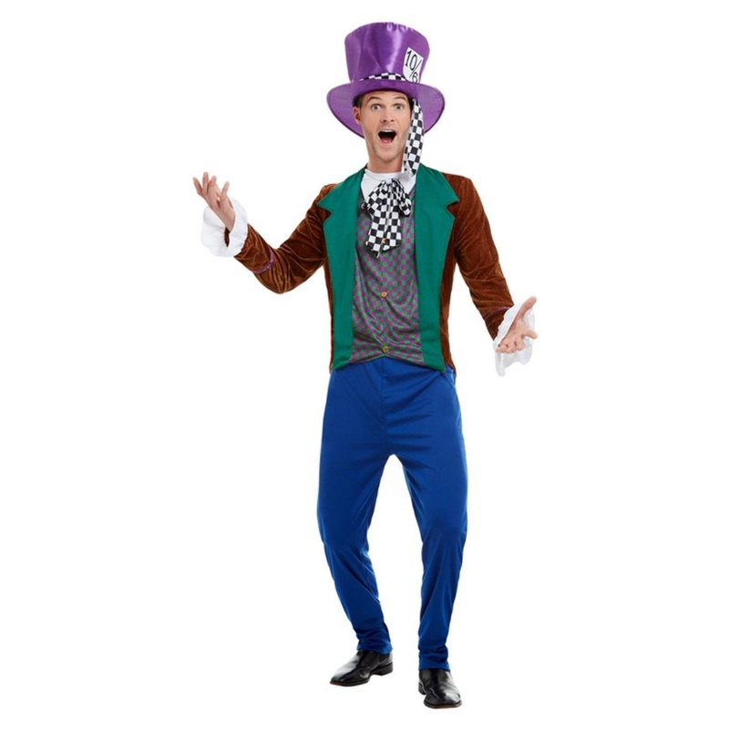 Adult Mad Hatter Costume Men's