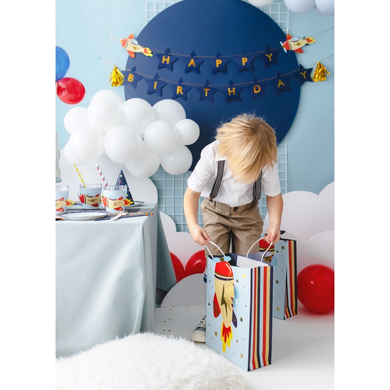 Airplane Gift Bag Large