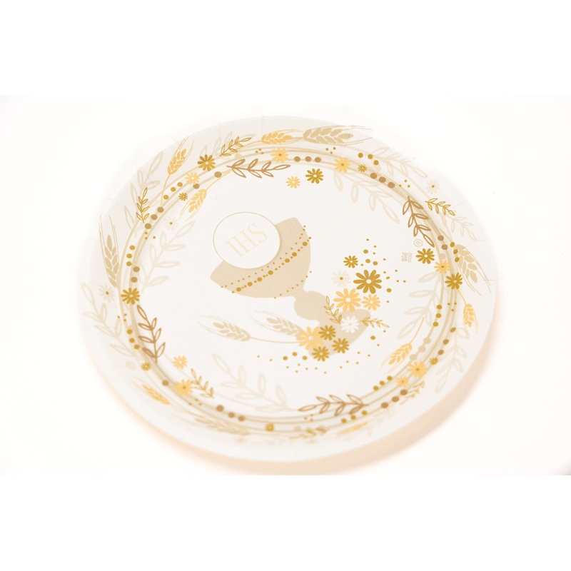 First Communion Paper Plates