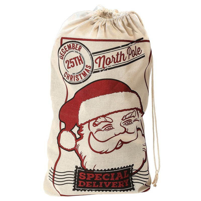 Jute Santa Claus Sack