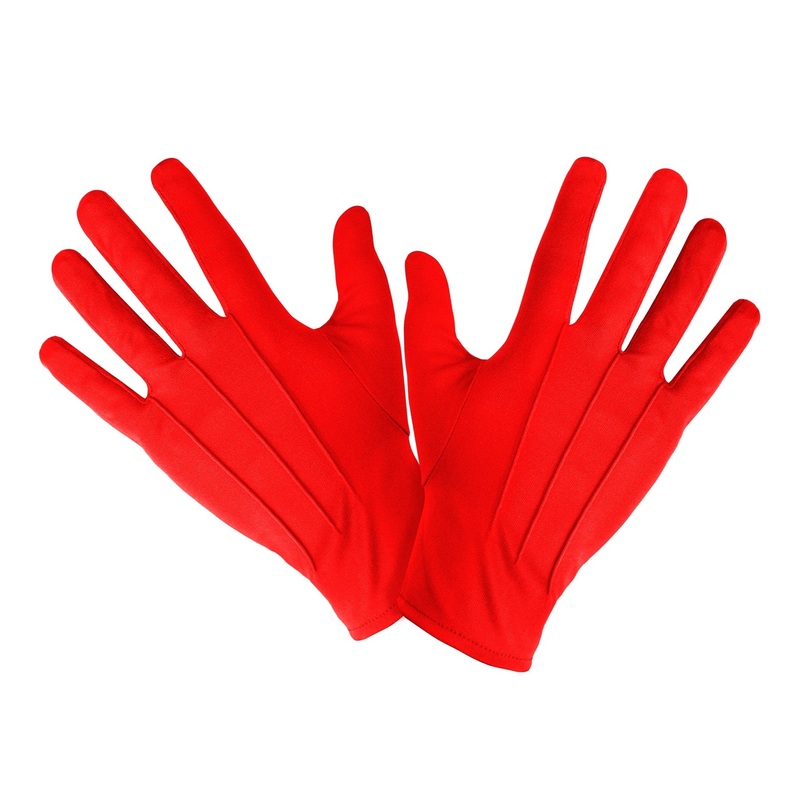 Red Gloves Adult