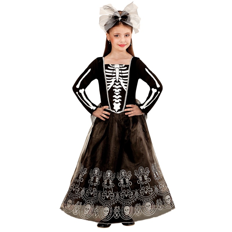 Skeletria Skeleton Costume Girls