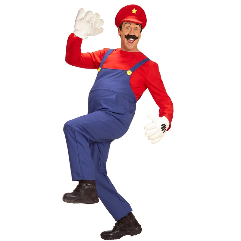 Super Plumber Mario Red Costume
