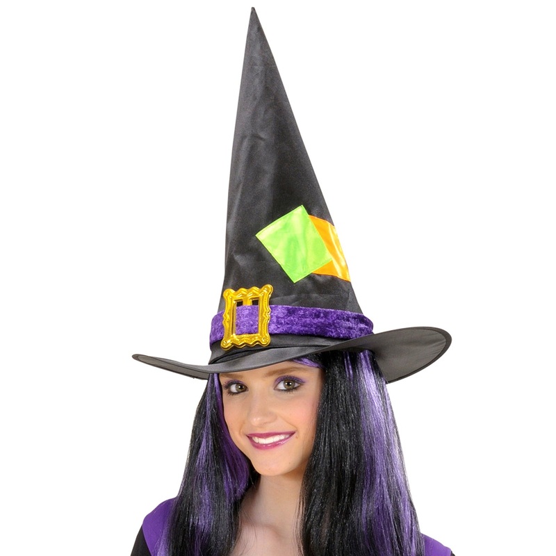 Witch Hat with Patches