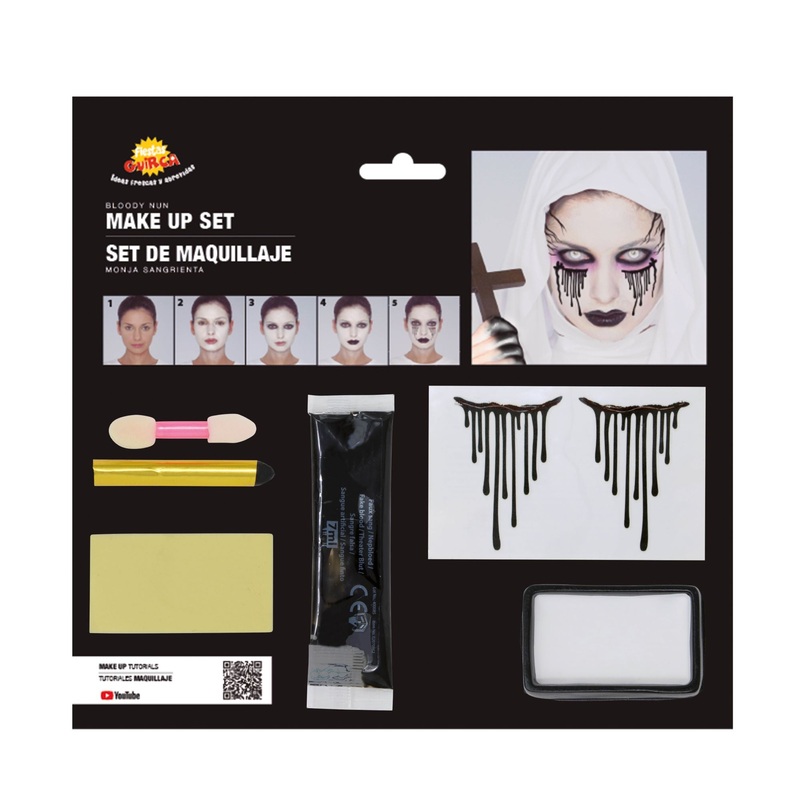 Bloody Nun Makeup Set