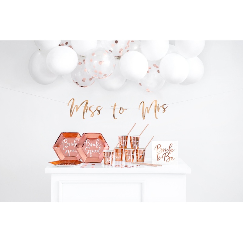 Rose Gold Hen Party Decoration Set