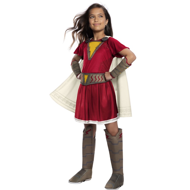 Shazam Mary Costume Deluxe Girl