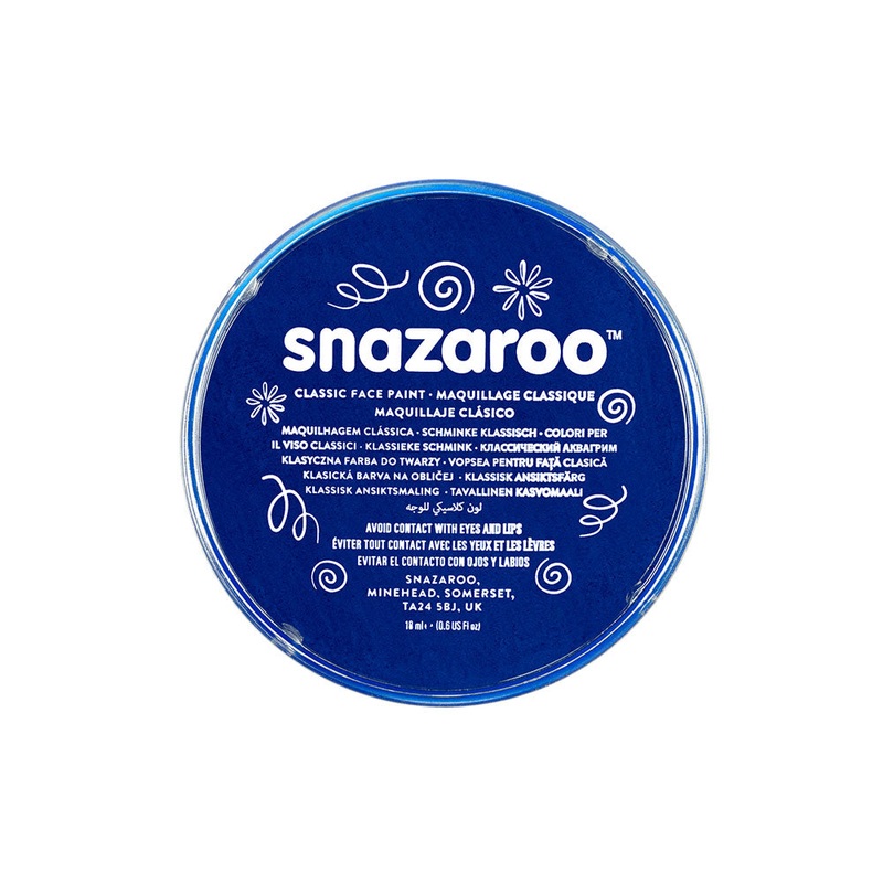 Snazaroo Face And Body Paint Dark Blue