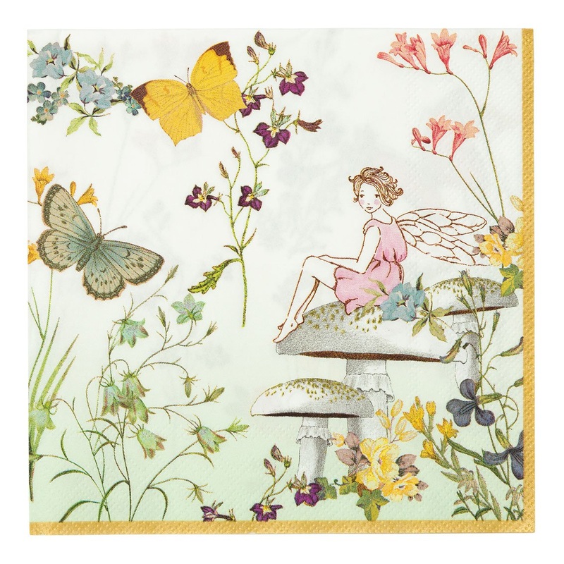 Truly Fairy Napkins Pack of 20