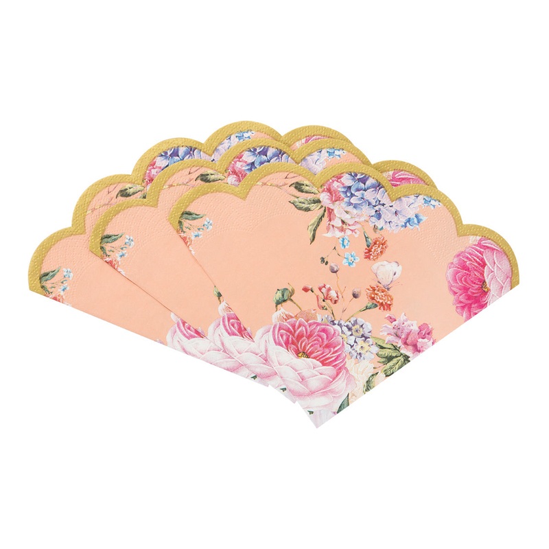 Truly Scrumptious Scalloped Napkins Pack of 20