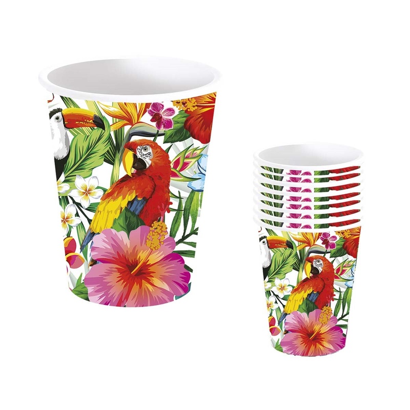 Hawaiian Paper Cups Pk of 6
