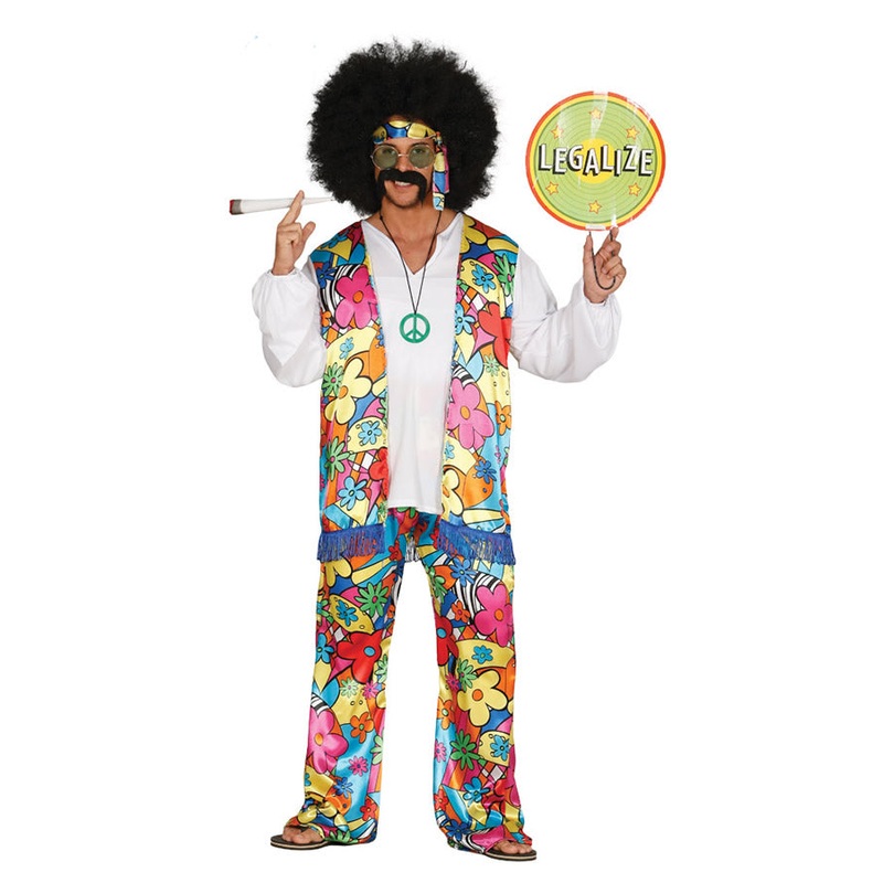 Rainbow Hippie Costume