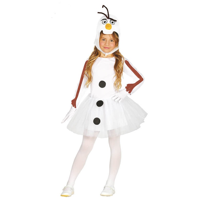 Snowman Costume Girl