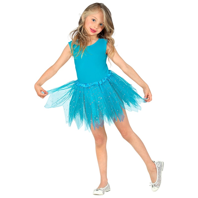 Sparkling Tutu Skirt Blue Kids