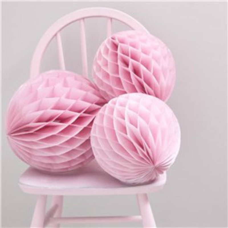 Pink Honeycomb Balls (3 Pack)