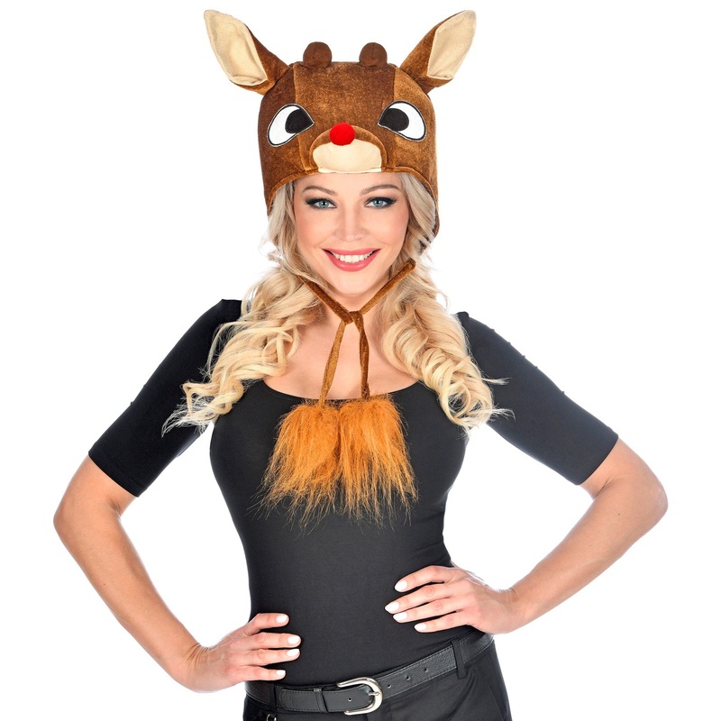 Rudolf Reindeer Hat