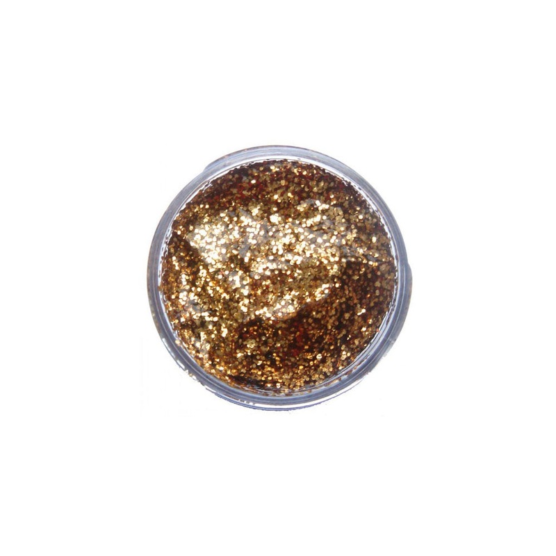 Snazaroo Red Gold Glitter Gel
