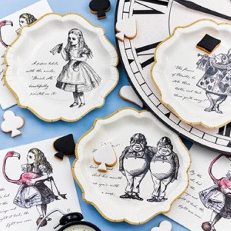 Truly Alice Large Plates (12 Pack)