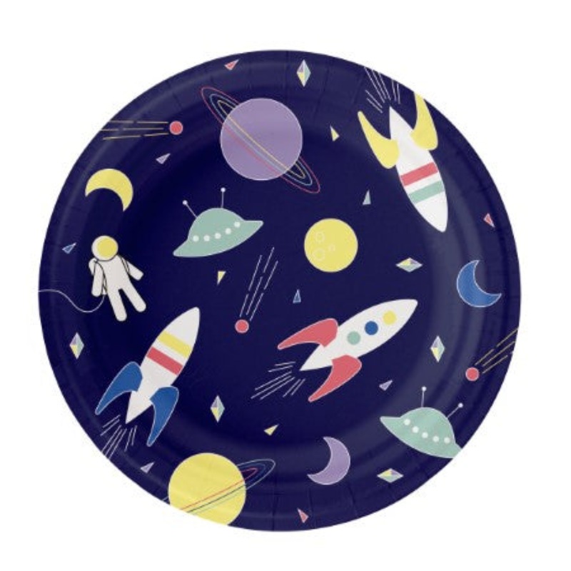 Cosmic Space Party Plates (8 Pack)