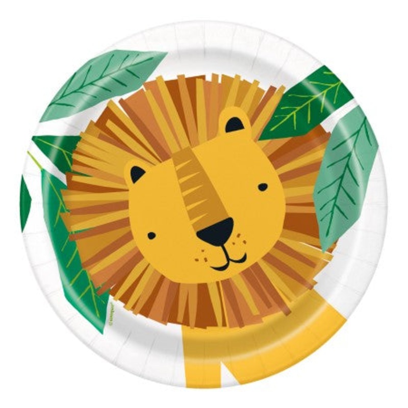 Small Animal Safari Plates (8 Pack)