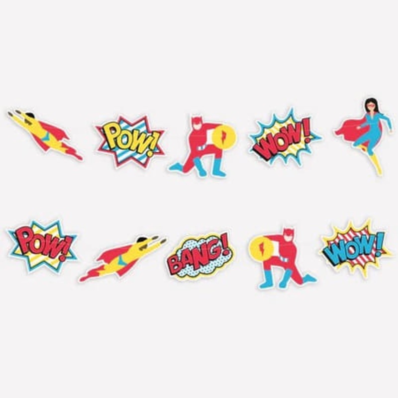 Superhero Party Garland