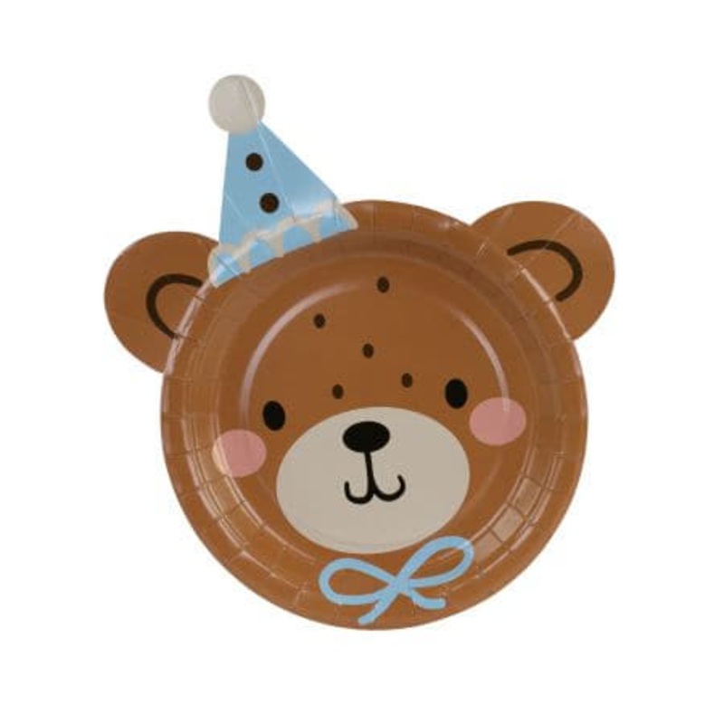 Teddy Bear Party Plates (6 Pack)