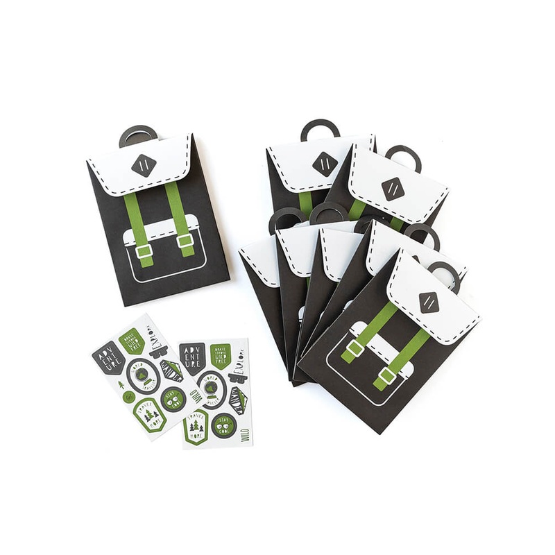 Adventure Backpack Treat Bags (Set of 8)