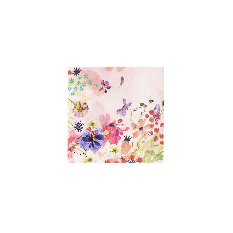 Blossom Girls Small Napkins (Set of 20)