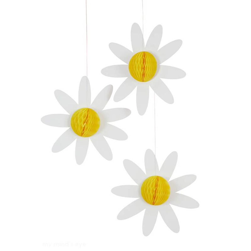 Daisy Honeycombs (Set of 3)
