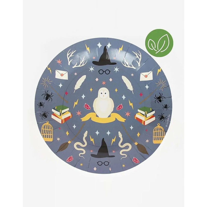 Wizard Large Plates (Set of 8)