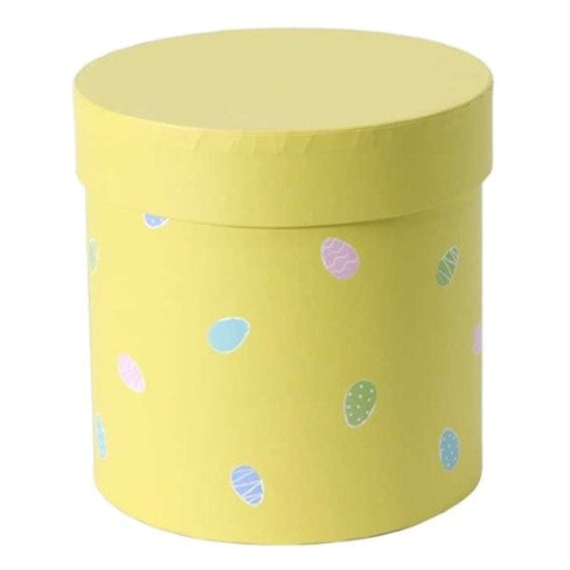 Yellow Easter Egg Hat Box