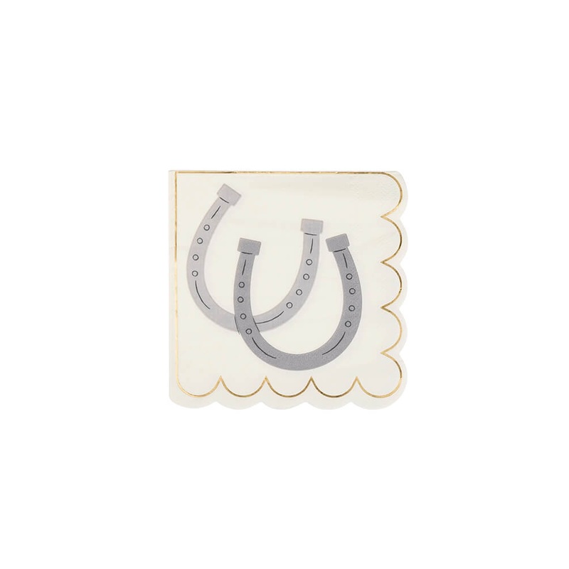 Cowboy Howdy Small Napkins (Set of 18)