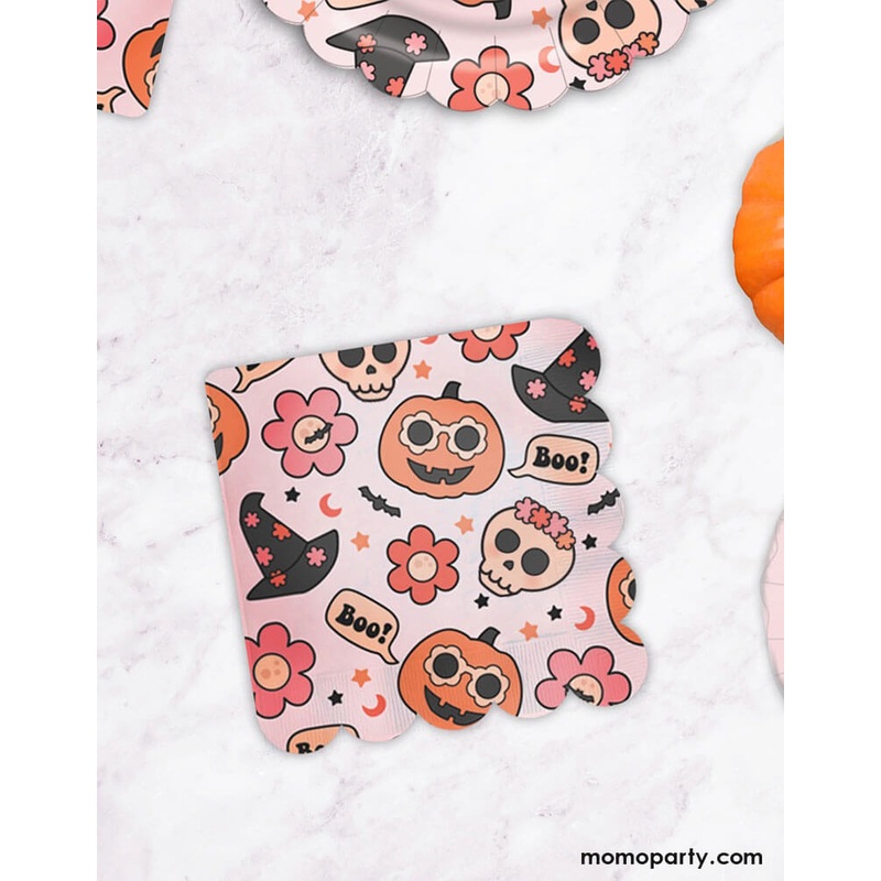 Groovy Halloween Icon Napkins (Set of 16)