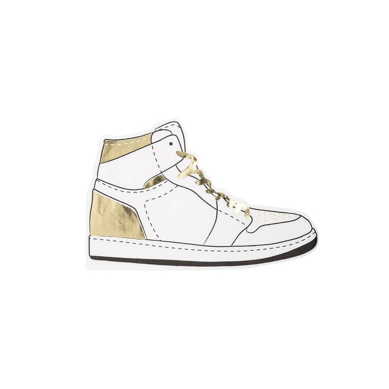 Hightop Shoe Napkins (Set of 18)