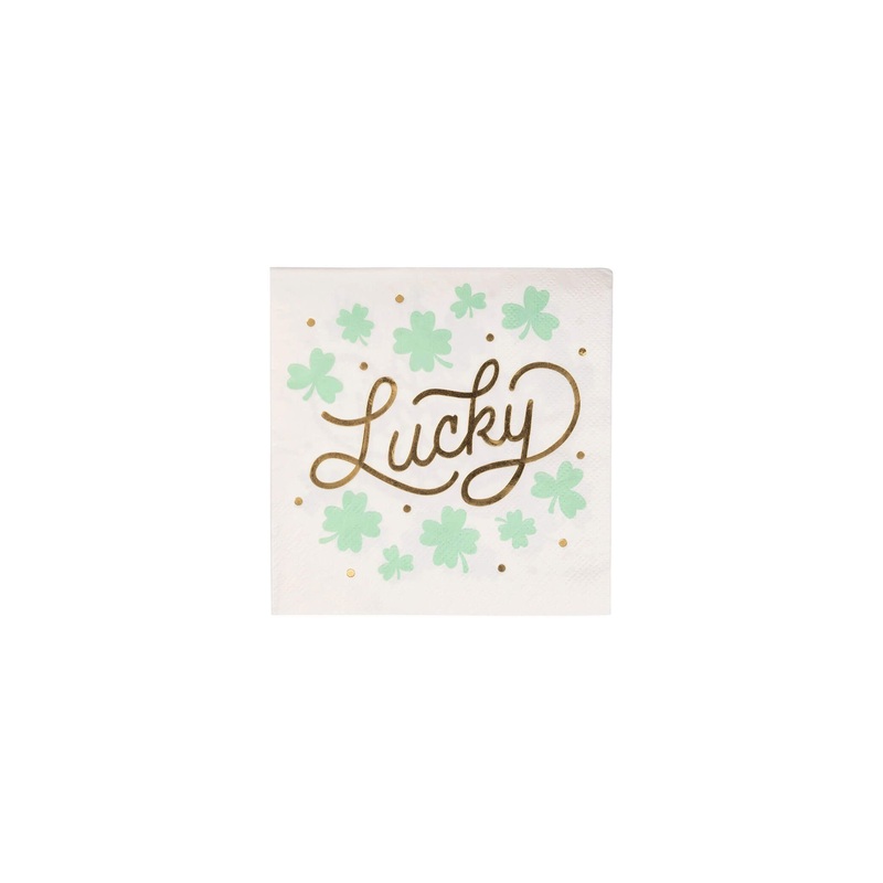 Lucky Small Napkins (Set of 18)